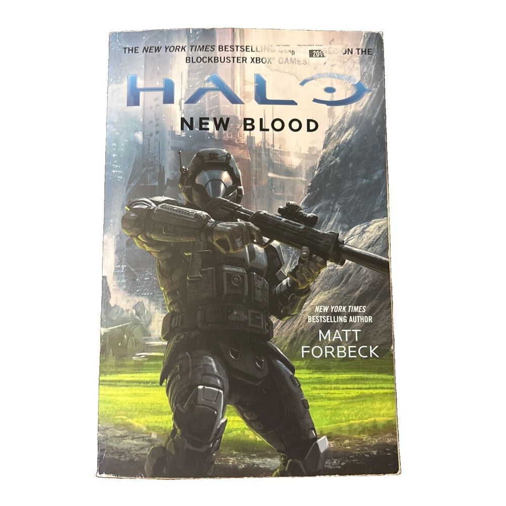 Halo: New Blood By Matt Forbeck 2016 PB First Gallery Books Edition